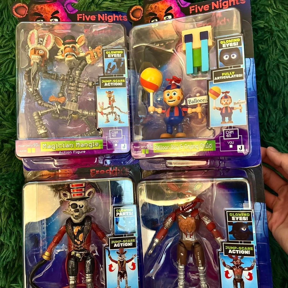 4 Jazwares Five Night's at Freddy's Assorted Lot